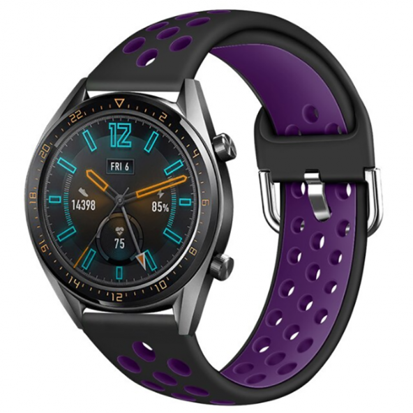 Huawei GT2 46mm KRD-10 Silikon Kordon - Resim 11