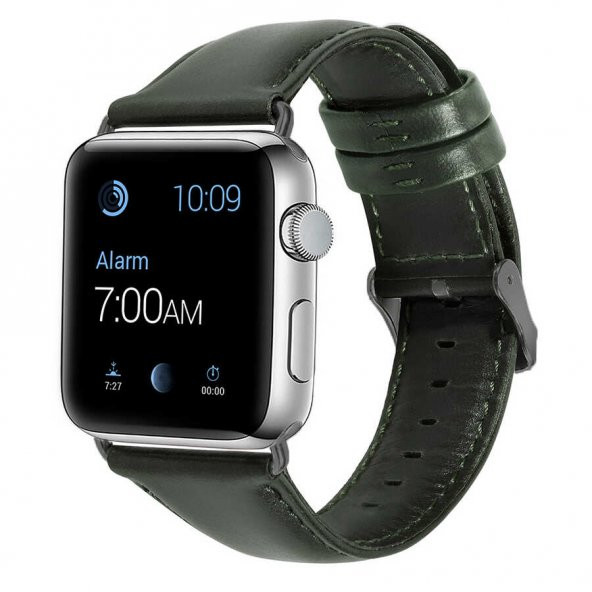​​​Apple Watch 42mm Luxury Leather Deri Kordon - Resim 12