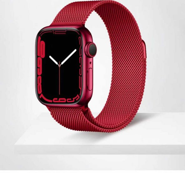 Apple Watch 7 41mm KRD-01 Metal Kordon - Resim 8
