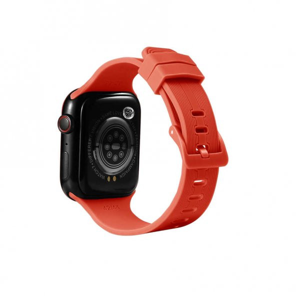 Apple Watch 38mm KRD-23 Silikon Kordon - Resim 5