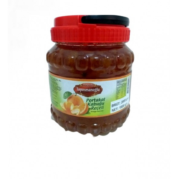 Toposmanoğlu Portakal Kabuğu Reçeli 2 Kg. ürün görseli 1