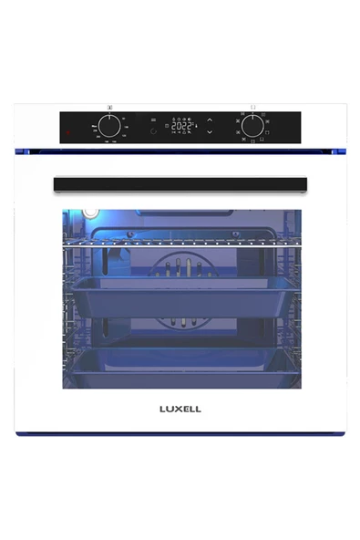 Luxell 88 Lt Platınum Beyaz Ankastre Set - Resim 2