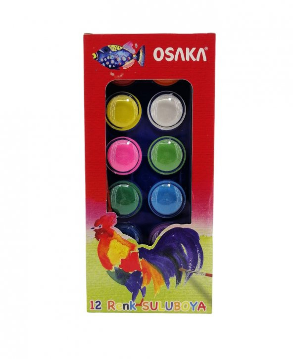 Osaka Öğrenci 4Lü Boyama Seti - Resim 4