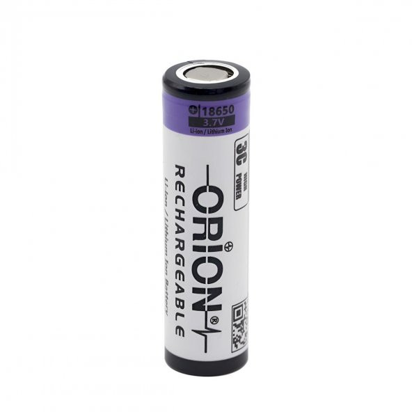 Orion 18650 3.7V 3500mAh 3C Şarj Edilebilir Li-ion Pil ürün görseli 1
