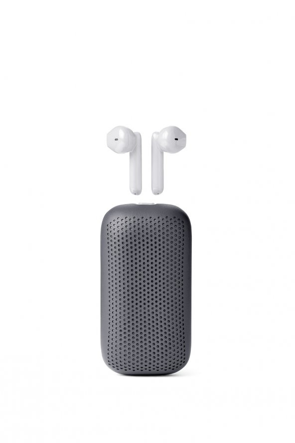 Lexon Speakerbuds Bluetooth Kulaklık & Bluetooth Hoparlör Gri ürün görseli 1