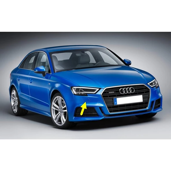 Audi A3 Sedan 2017-2020 Sağ Far Yıkama Motoru Kapağı 8V5955276B ürün görseli 1