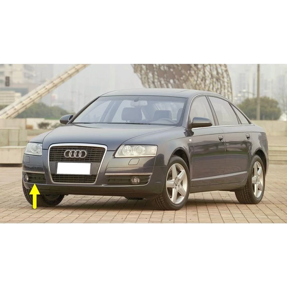 Audi A6 C6 2005-2008 Sağ Sis Farı Çerçevesi Izgarası 4F0807682A ürün görseli 1