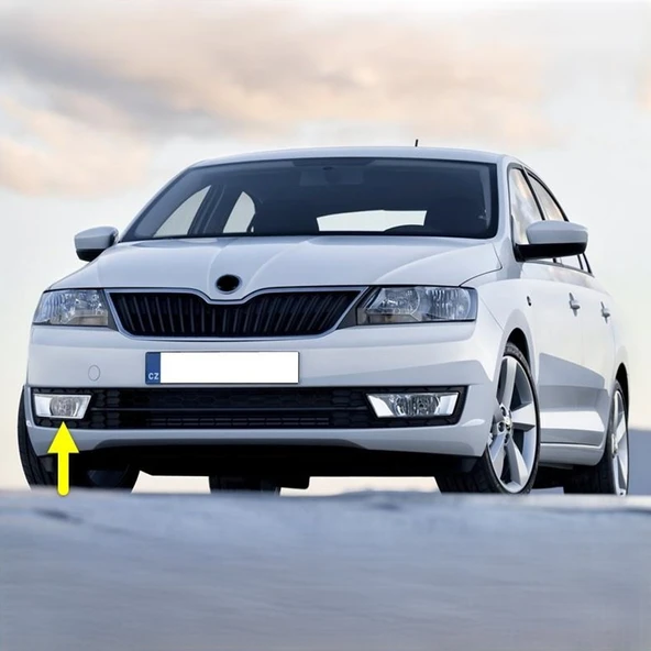 Skoda Rapid 2012-2016 Sağ Ön Sis Farı Çerçevesi 5JA807682 ürün görseli 1