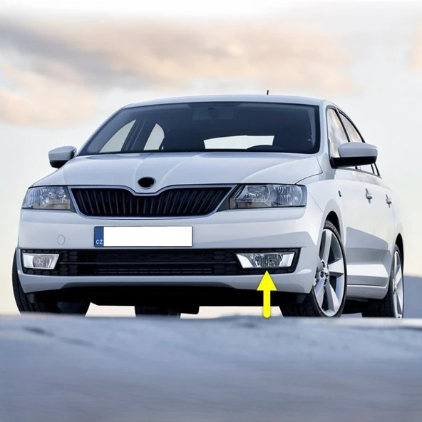 Skoda Rapid 2012-2016 Sol Ön Sis Farı Çerçevesi 5JA807681 ürün görseli 1
