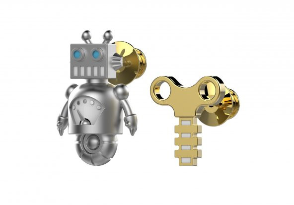 Robot Broş Seti - Resim 5