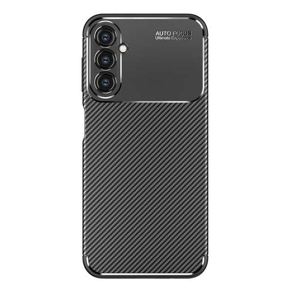 Gpack Samsung Galaxy A54 Kılıf Negro Karbon Kamera Korumalı Silikon Lüx ürün görseli 1