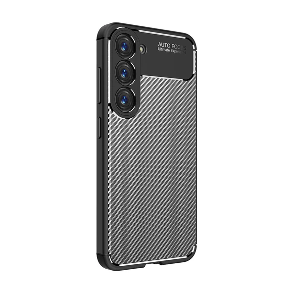 Gpack Samsung Galaxy S23 Plus Kılıf Negro Silikon Karbon Kamera Korumalı Nano Glass ürün görseli 1
