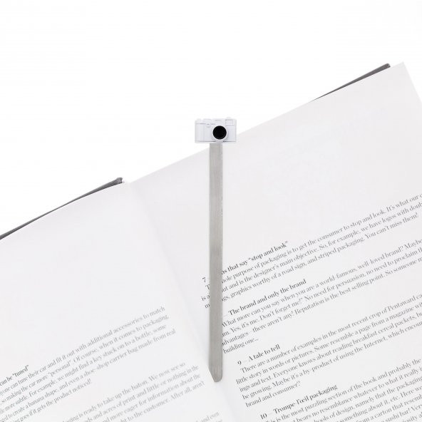 Fotoğraf Kamerası Kitap Ayracı - Resim 3
