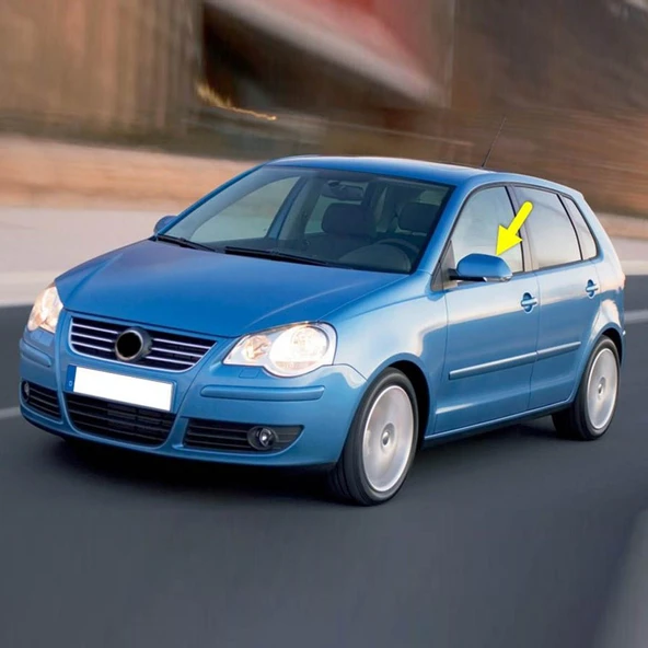 VW Polo 2005-2009 Sol Dış Dikiz Ayna Kapağı 1Z0857537A ürün görseli 1