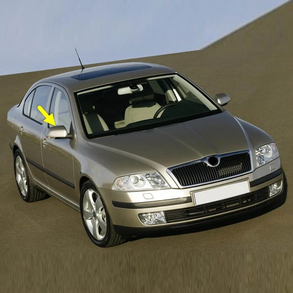 Skoda Octavia 2 A5 2005-2008 Sağ Dış Dikiz Ayna Kapağı 1Z0857538A ürün görseli 1