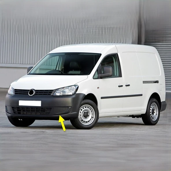 VW Caddy 2011-2015 Ön Tampon Sol Sis Kapağı Sissiz 2K5853665 ürün görseli 1