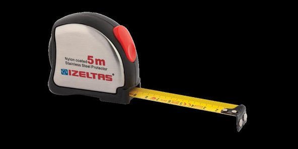 İzeltaş Krom Metre 5Mt 0588150015 ürün görseli 1