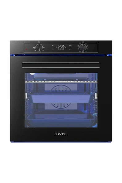 Luxell 88 Lt Platinum Ankastre Siyah Fırın ürün görseli 1