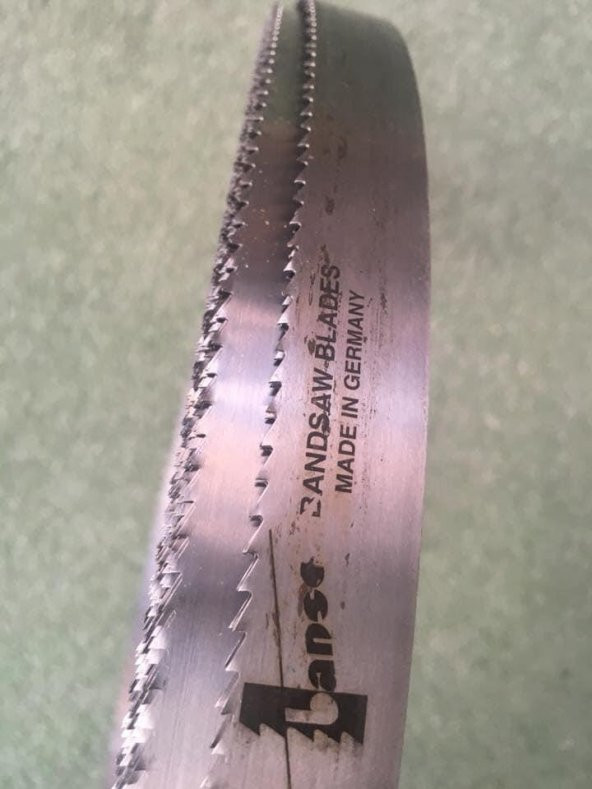 Bandsaw Blades Şerit Testere Bıçağı 16,5mx20mm Korozyonlu ürün görseli 1