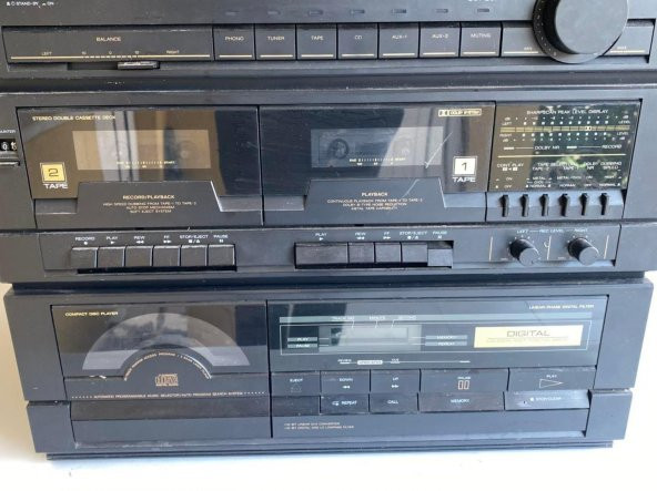 Sharp SC-7700CDH (BK) Müzik Seti 2. El B16 - Resim 4