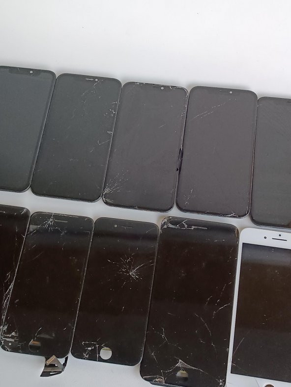 Apple iPhone Lcd Ekran 24 Adet (Hasarlı Parça) - Resim 6