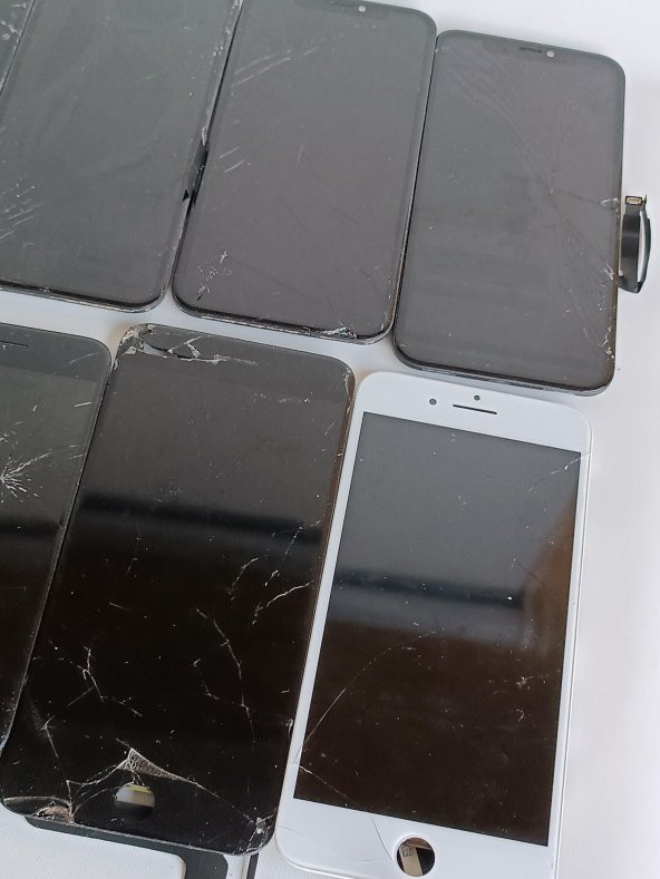 Apple iPhone Lcd Ekran 24 Adet (Hasarlı Parça) - Resim 8