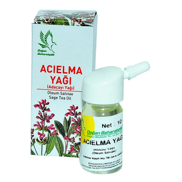 Acı Elma - Adaçayı Yağı 10 cc ürün görseli 1