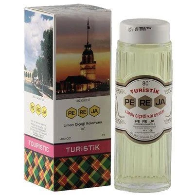 Pereja Limon Çiçeği Kolonyası 400ml Cam Şişe 80 Derece ürün görseli 1