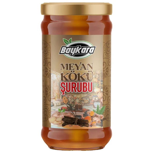 Baykara Meyan Kökü Şurubu 500 Ml ürün görseli 1