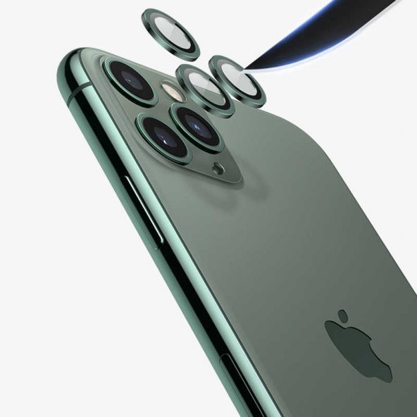 Apple iPhone 12 Pro Max CL-02 Kamera Lens Koruyucu - Resim 5