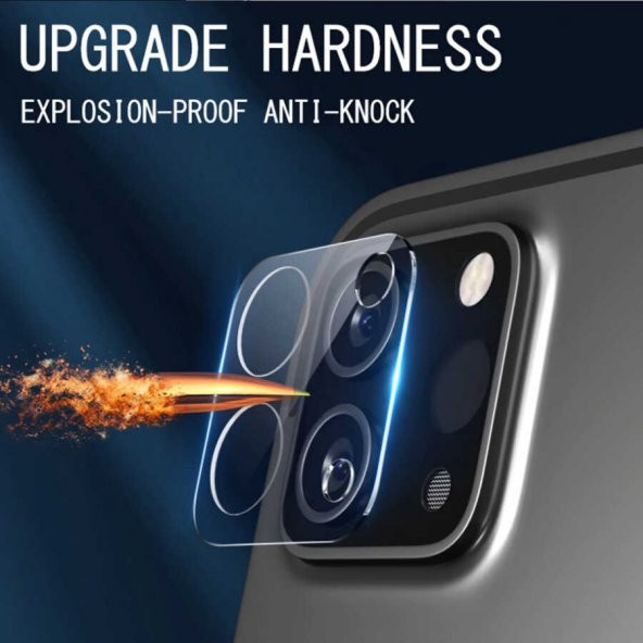 Apple iPad Pro 12.9 2020 (4.Nesil) Zore Kamera Lens Koruyucu Cam ürün görseli 1