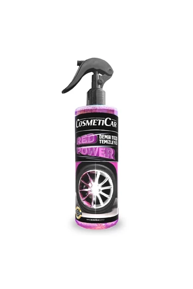 Cosmeticar Red Power Demir Tozu Temizleyici Jant Kaporta Cam Demir Tozu Sökücü ürün görseli 1