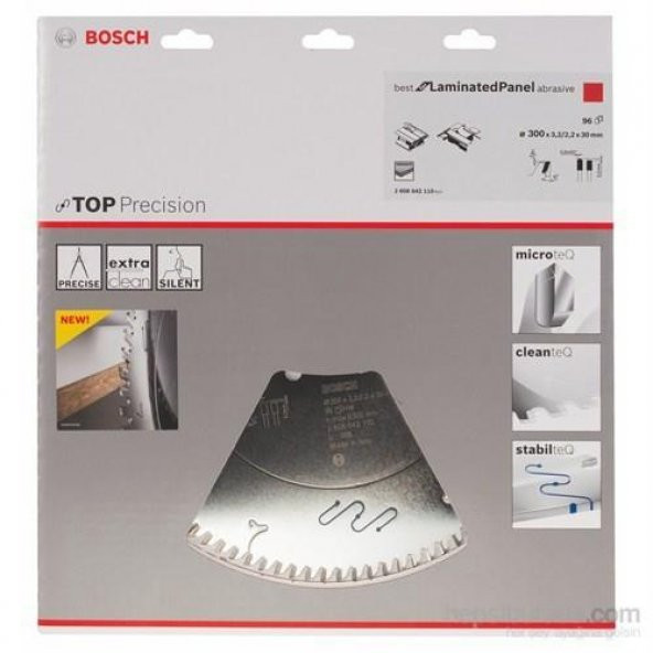 BOSCH BLP Daire Test.Bıç Abr 300*30 mm 96 D T 2.608.642.110 ürün görseli 1