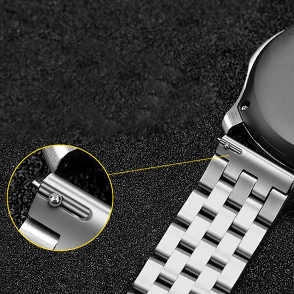 Gear S2 (20mm) KRD-20 Metal Kordon - Resim 11