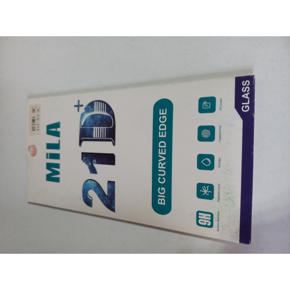 ASLANTİC XİAOMI REDMİ 9C 21D SİYAH CAM KORUYUCU ürün görseli 1