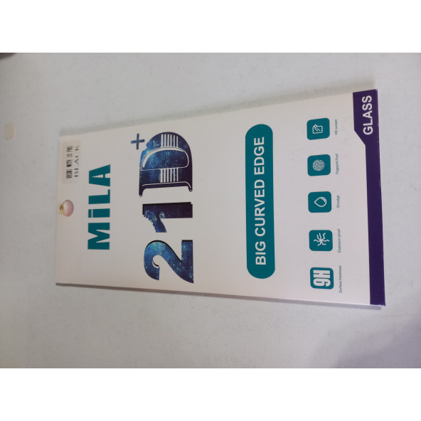 ASLANTİC XİAOMI NOTE 10 PRO SİYAH 21D CAM KORUYUCU ürün görseli 1