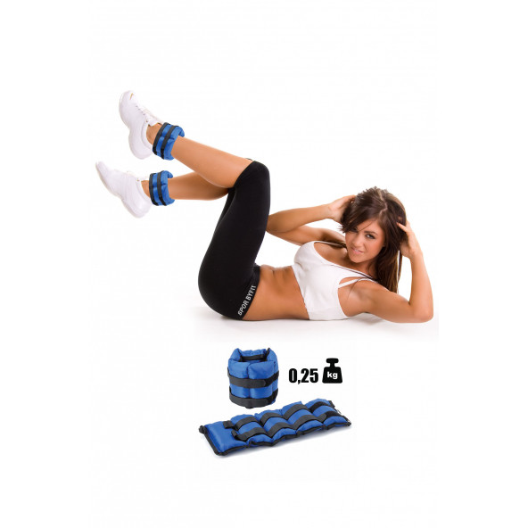 Spor Byfit 0.25 Kg x 2 Adet El veya Ayak Bileği Ağırlığı ürün görseli 1