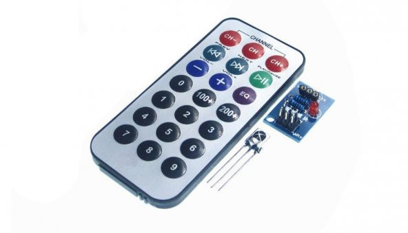 HX1838 IR Uzaktan Kumanda ve Alıcı Kit ürün görseli 1