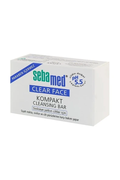 Sebamed Clear Face 100 gr Kompakt Sabun - Resim 2