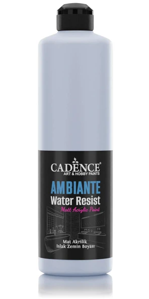 AMBIENTE ISLAK ZEMİN BOYASI AW-08 ARDUVAZ GRİ 500ML + KATALİZÖR 20GR ürün görseli 1