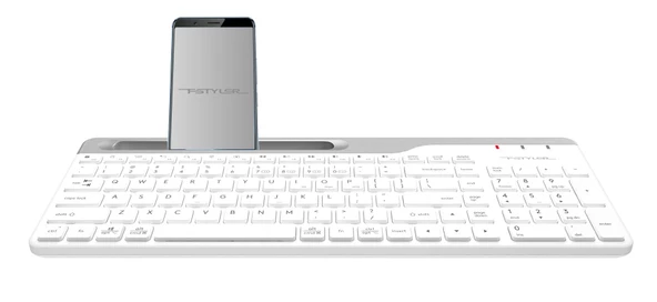 A4TECH FBK25 BLUETOOTH Q KLAVYE BEYAZ - Resim 2