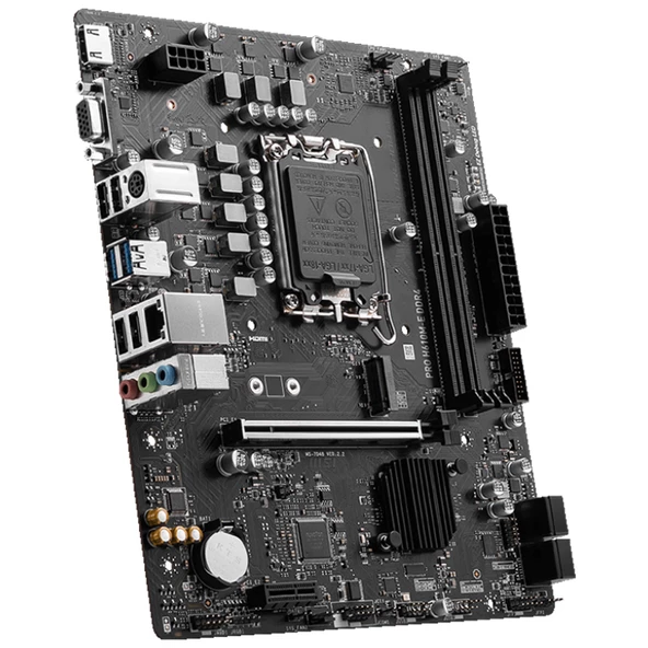 MSI PRO H610M-E DDR4 3200MHZ mATX 1700p - Resim 3