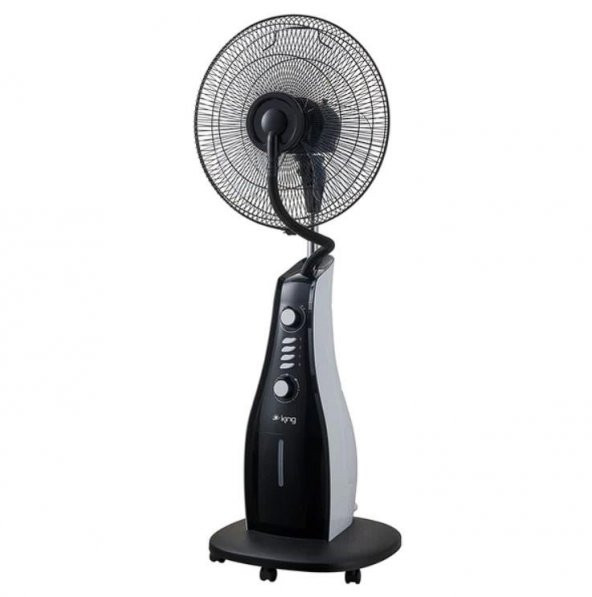King KV1816 Oya Soğuk Buharlı Vantilatör 80W 3,3lt 40cm ürün görseli 1