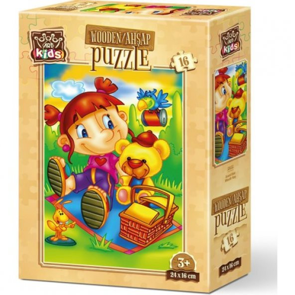 Art Puzzle 16 Parça Misafir Kuş 5855 ürün görseli 1