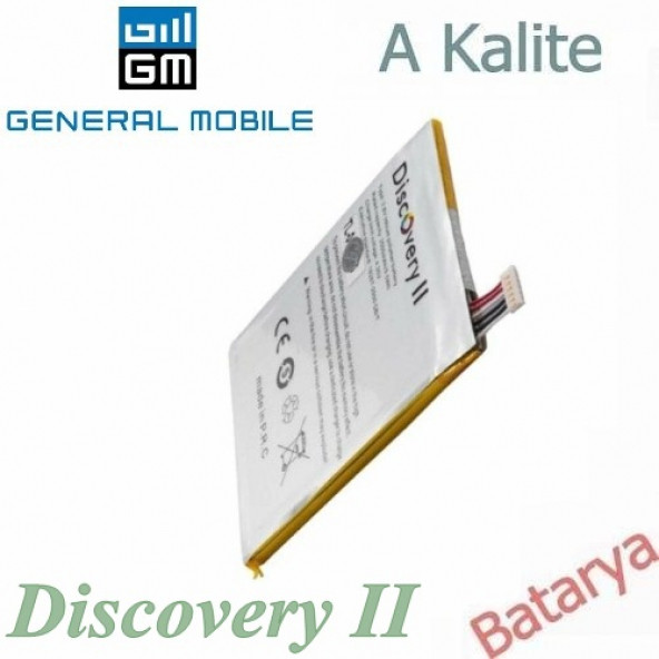 General Mobil Discovery II Batarya Discovery 2 Uyumlu Yedek Batarya ürün görseli 1