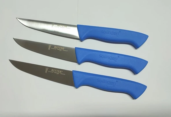 SOLİNGEN GÜNLÜK KULLANIM BIÇAĞI MAVİ 1 ADET ,13 cm ürün görseli 1