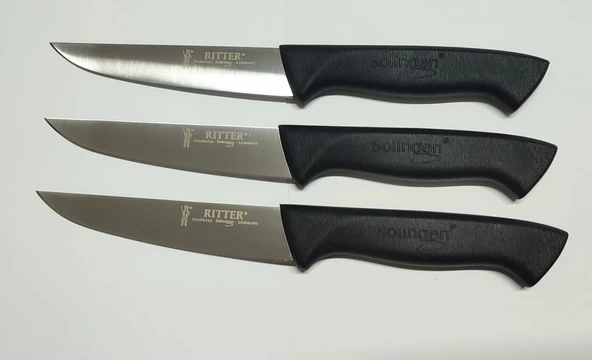 SOLİNGEN GÜNLÜK KULLANIM BIÇAĞI SİYAH 1 ADET , 13 cm ürün görseli 1