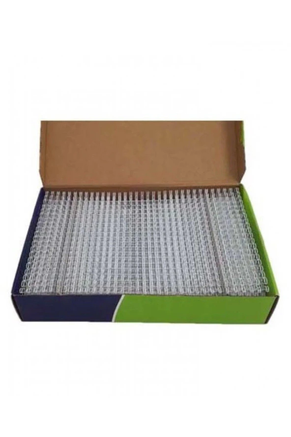 Mapiwire Spiral Tel 3:1 Aralık 75-90 Yaprak 1/2 Beyaz (50 Li Paket) ürün görseli 1