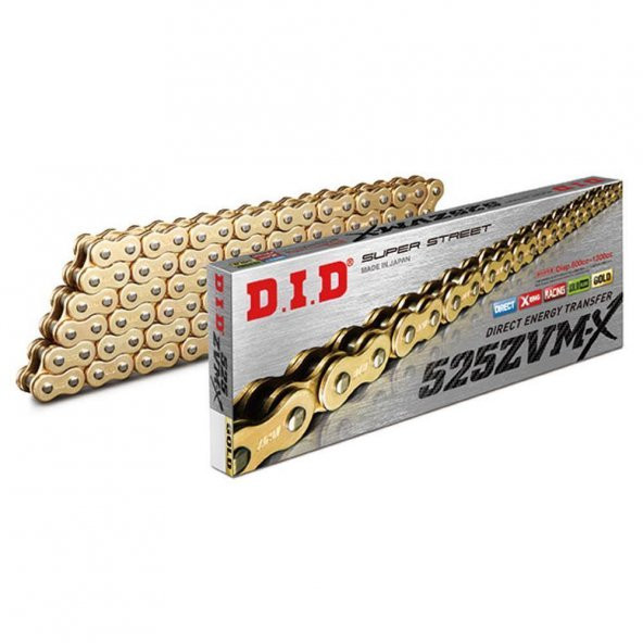 Did 525-104Zvm-x 2015-2018 Ducati Panigale 1299 Uyumlu Zincir Zvm-x Gold (Sarı) Renk ürün görseli 1
