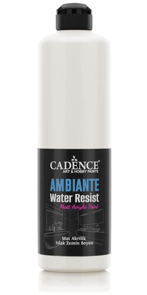 AMBIENTE ISLAK ZEMİN BOYASI AW-04 ANTİK BEYAZ 500ML + KATALİZÖR 20GR ürün görseli 1